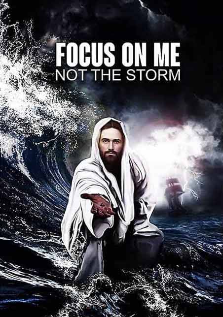 Focus on me not the storm